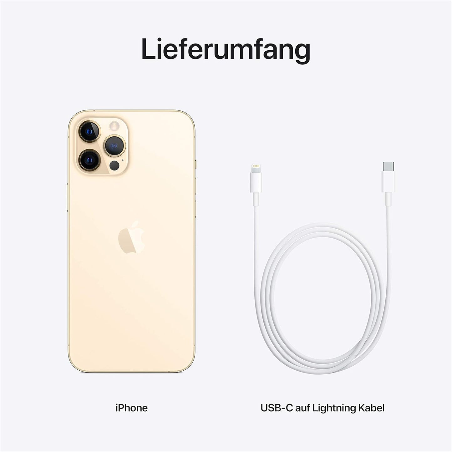 Apple iPhone 12 Pro Max, 512GB, Gold (Renewed)