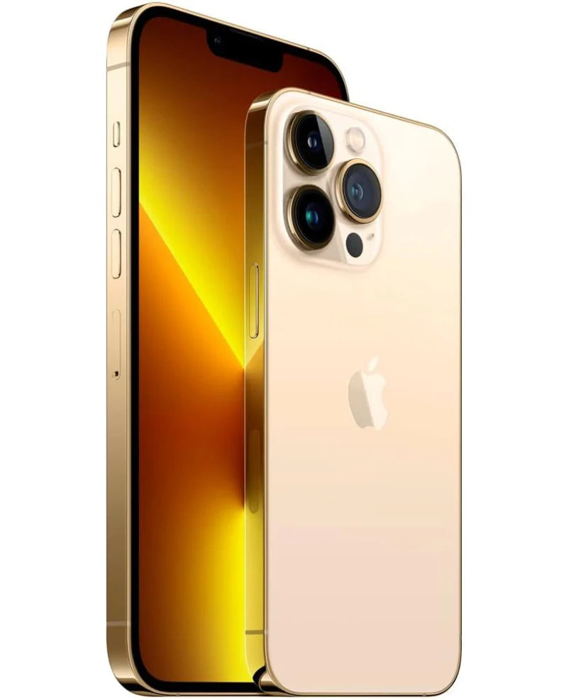 Apple iPhone 13 Pro Max, 512GB, Gold - (Renewed)