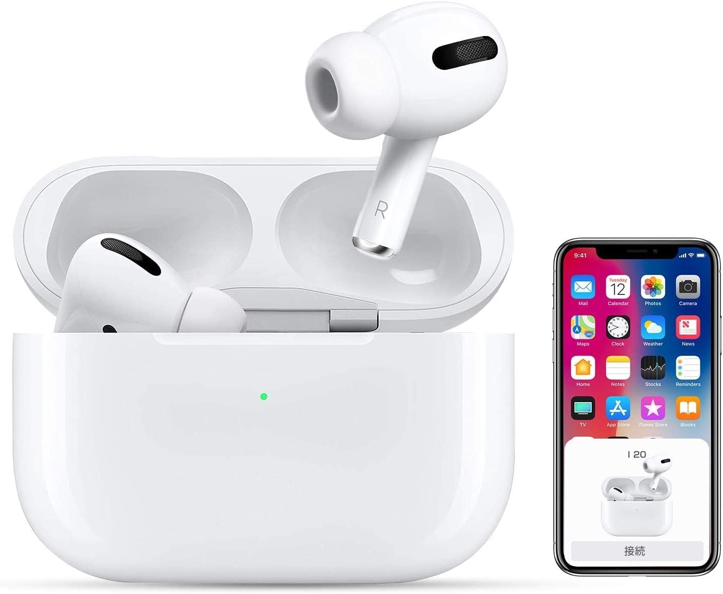 Ear Buds Wireless Earbuds AirBuds Pods 2026 New Bluetooth Headphones with Noise Reduction,in-Ear Ear Buds Sport Earphones IPX7 Waterproof Auto Pairing Fast Charging Headsets,for Android/IOS/AirPods